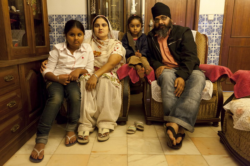 Sikh family