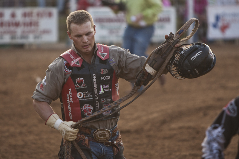 Bull rider Shawn Hoggs