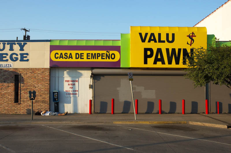 Valu+Pawn on W. Jefferson Blvd., Dallas, Texas.